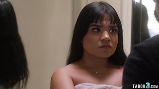 Spic 18yo ass fucking banged by her butler