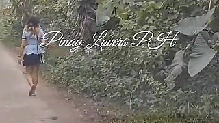Pinay Teacher Fucked in the Car Lucky Fan Fucked