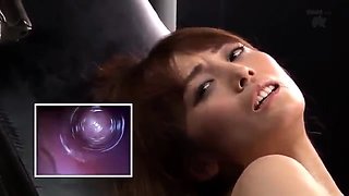 Restrained Japanese wife made to enjoy infinite orgasms