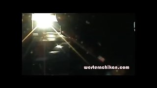 Miyuki Son seduces stranger on packed bus - public teasing!