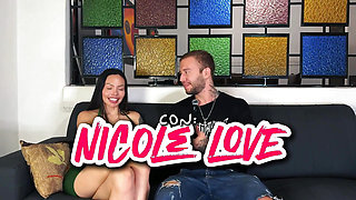 Bimbo Doll Nicol Love Has Hot Coffee with Brian Evansx