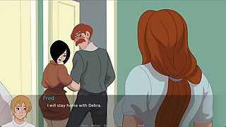 The secret of the house - Housewife cheats on her husband in the next room - Days 24 and 25