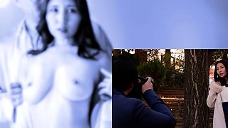 JAPANESE WIFE BECOMES A NUDE MODEL FOR HUSBANDS BOSS AND
