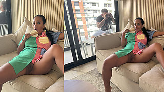 Freeuse Stepmom Received Cum From Stepson and Friends