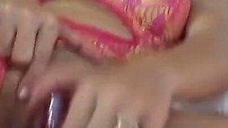 Pussy Clit Vibrator Fucks Blonde MILF Bitch!