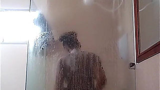 The Saying Is Do Not Drop the Soap but Ebony Goddess in the Shower Fucking Dropped the Dildo Toy - Mastermeat1