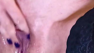MILF Masturbates and Squirts Close up. Full. Ep 20321