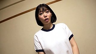 Akari Hoshino naughty Asian amateur in POV blowjob