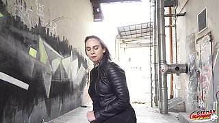 German Scout - Hard Anal Casting Sex for Russian Girl Aura Sin with Round Ass by Big Dick Agent