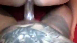 Bukkake-Gangbang-Party der deutschen Frau