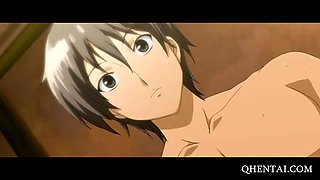 Aroused anime chick gets teased and fucked