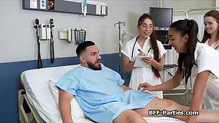 Peter Green In Sensual Medics Running Extra Tests On Hard Knob