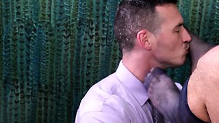 Hardcore Office Bareback With Hot DILFs