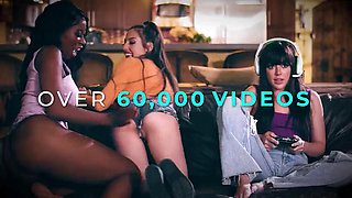 GIRLSWAY - Femdom Liv Revamped Enjoys A Soft BDSM Rope Bondage Session With Naughty Avery Black