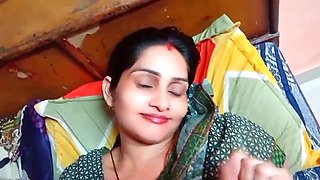 My hot stepsister Janvi invites me for a good time in her bedroom