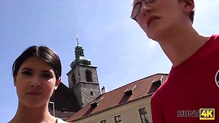 Hunt4k. cutie well-prepped to cheat on boyfriend only for chance to..