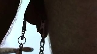 Reife deutsche Rothaarige in BDSM -Sitzung mit Slave Pt.