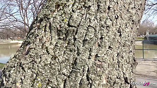 Floppy tits teen Kristin talk to rough anal sex at street casting