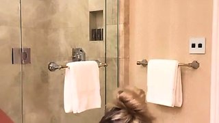 Wet and wild doggystyle sex session for busty amateur MILF