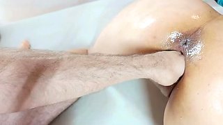 Couple9084 Fills Her Holes with Big Cock and Fisting in German Homemade 4K