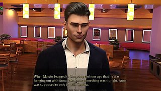 Hot MILF Anna Gives Handjob to Marvin - American Wife Cheats with Small Penis Humiliation