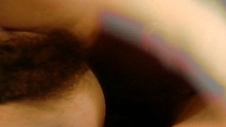 Clasic hairy German blonde gets fucked until a facial