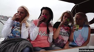 Jessie Hazz, Vanda Lust, Naomi Nevena and Daniella Rose are 4 18 year olds from Holland