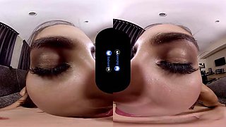 All natural babe VR: Blowjob, Blonde  Hardcore Porn