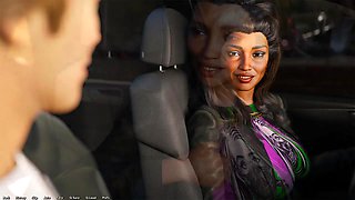 Welcome To Free Will Latina Ex Girlfriend Big Cock Handjob And Blowjob In The Car Ep 52