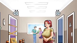 new hot stepmom in summertime saga game play