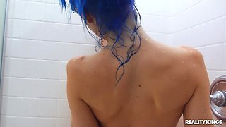 Cleo Clementine's Wild Bathroom Passion with German Heat