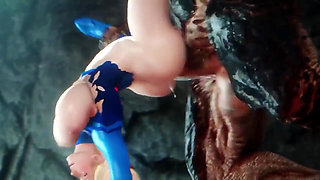 Samus Dominated & Fucked by Monster