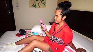 Big ass Thai MILF wife HOT pussy fuck