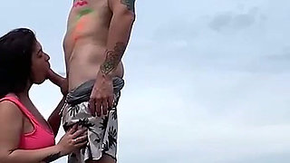 Risky Sex on the Beach in Santa Catarina