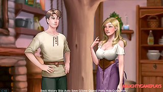 Steamy cartoon fun with Naughtygameplays in a wild anime adventure