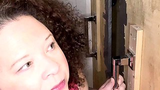 Glory Hole Blowjobs and Brunettes