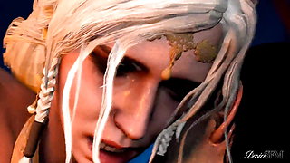 The Witcher 3D Animation - MILF Queen Got Fucked Really Hard in Her Amazing Ass