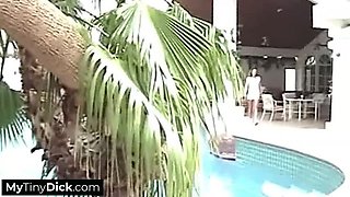 Hot MILF Cheryl Desilva Dominates & Sucks Tiny Cock in Steamy POV Blowjob