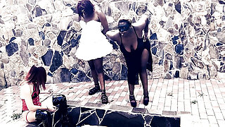 Your mouth is SPITTING HOLE - Zeida, Praline, Imani, Zara