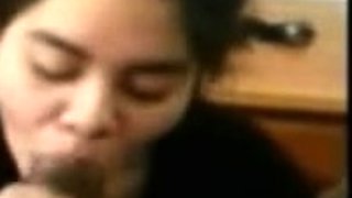 Amateur Asian College Girl Takes BBC Facial