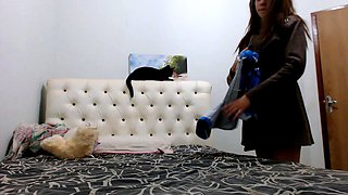Amateur teen porsha solo action