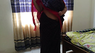 Sexy Gujarat Aunty with Big Ass Fucked by Neighbor