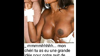 Slut cuckold ebony french wife captions