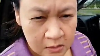 sexy Molly waiting friend and she pee on public road