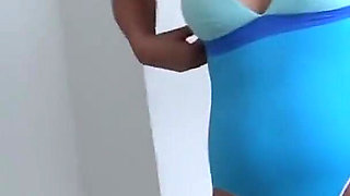 58-year-old Latina Wife Shows off in Swimsuit on the Beach