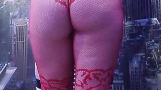 Brunette with a Big Ass Fucks a Hot Student in the Ass