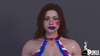 Thick-ass pro wrestler learns her lesson as her new trainer pounds her into submission