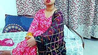 Hot XXX Stepmom Fucked Hard Until Orgasm with Hindi Audio with Dirty Talk Stepson Seducing at Home