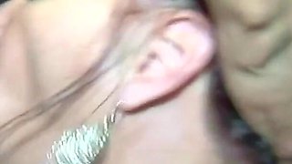 Granny Kim Sucking a Younger Black Guys Cock to Completion