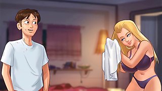 Summertimesaga cheater caught with his hot nymph